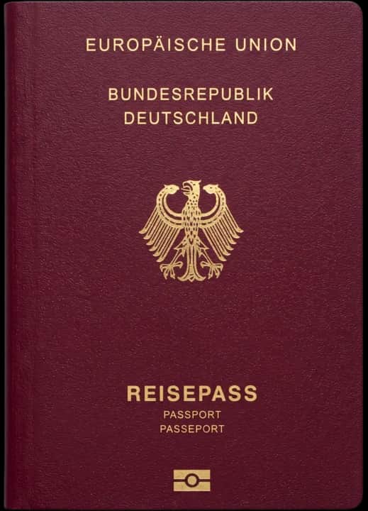 German passport - Reisepass